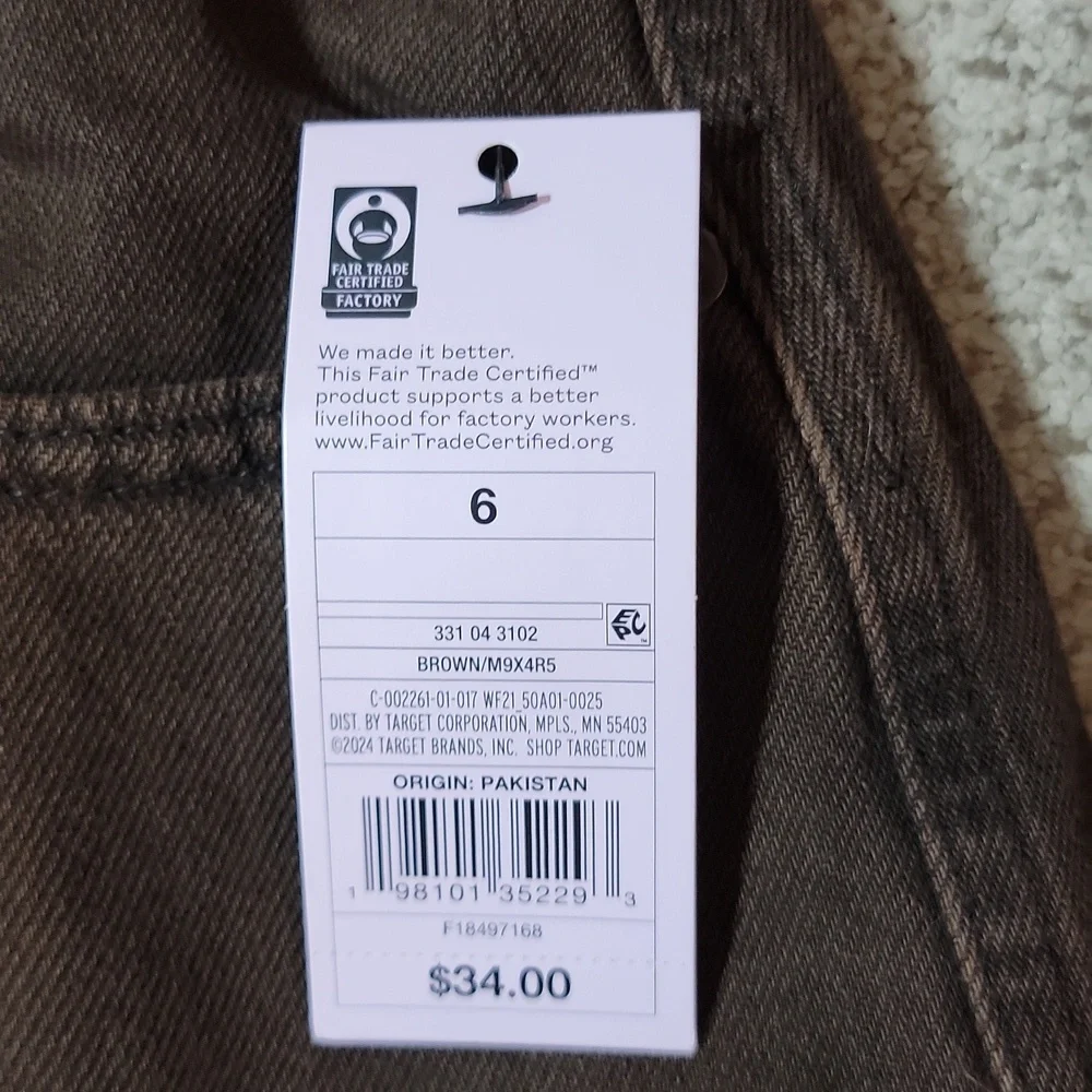 Wild Fable Brown Baggy Jeans - Picture 4 of 6